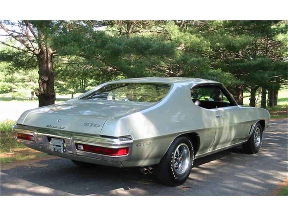 1972 pontiac gto for sale rear