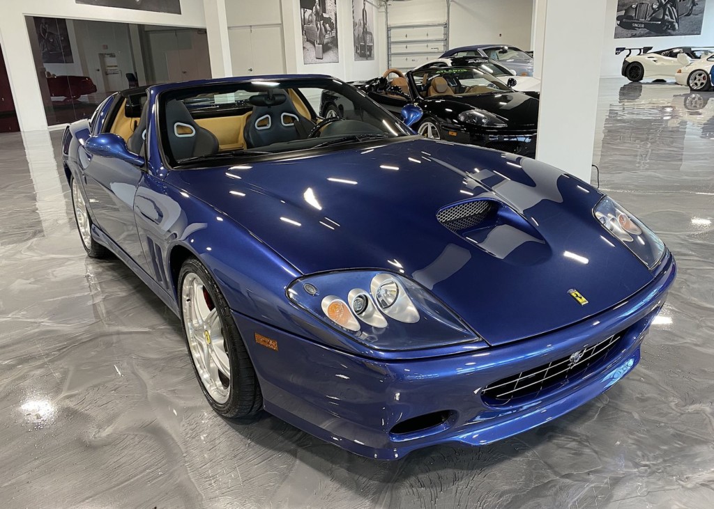 2005 Ferrari 575 Superamerica Blue Mirabeau for sale 3