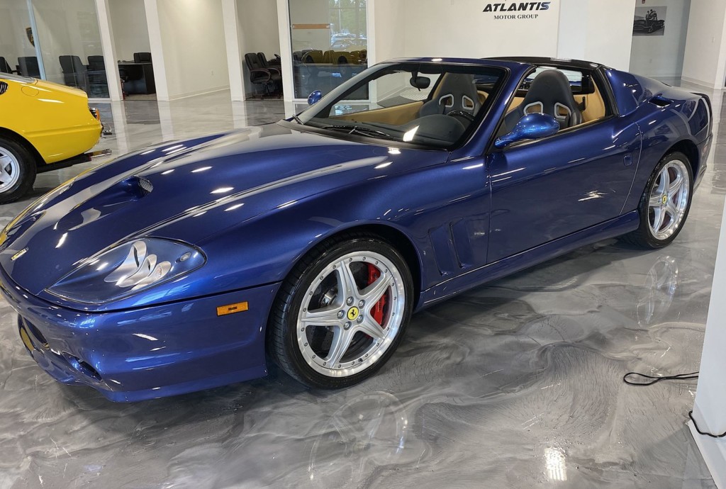 2005 Ferrari 575 Superamerica Blue Mirabeau for sale 1