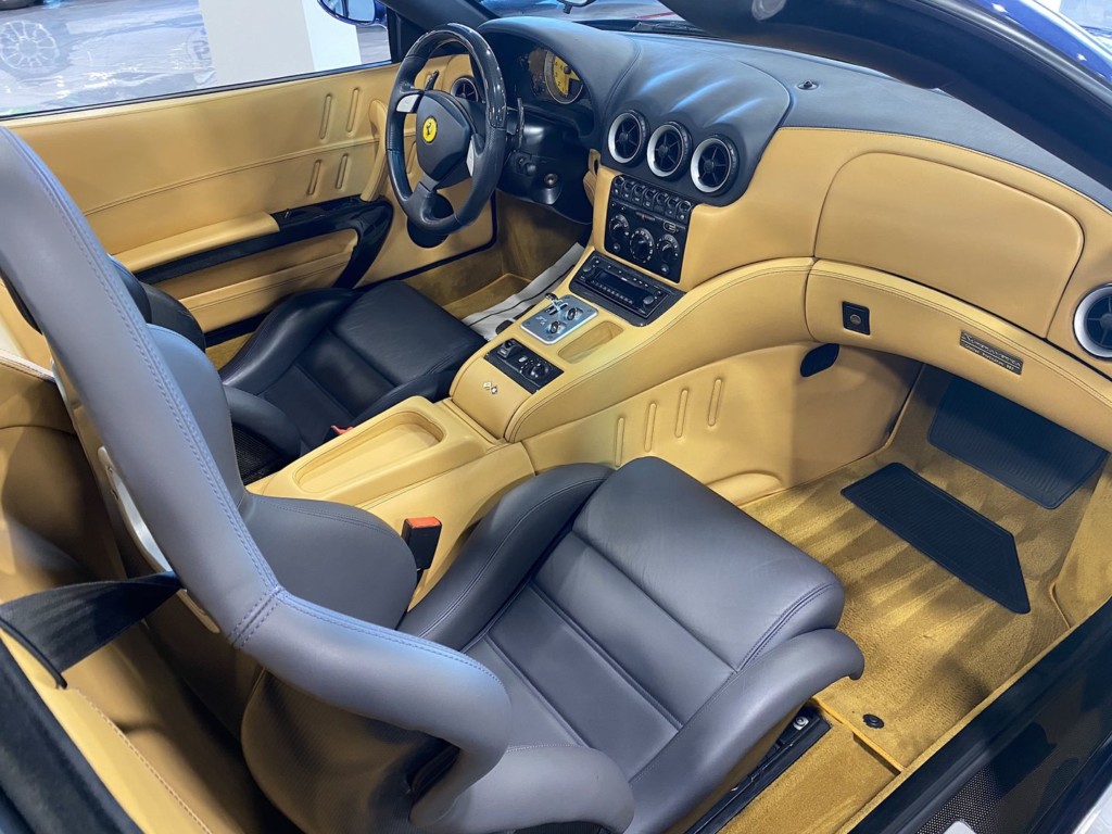 2005 Ferrari 575 Superamerica Blue Mirabeau for sale 8