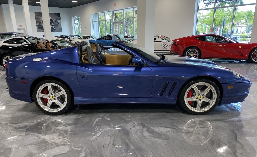 2005 Ferrari 575 Superamerica Blue Mirabeau for sale 4