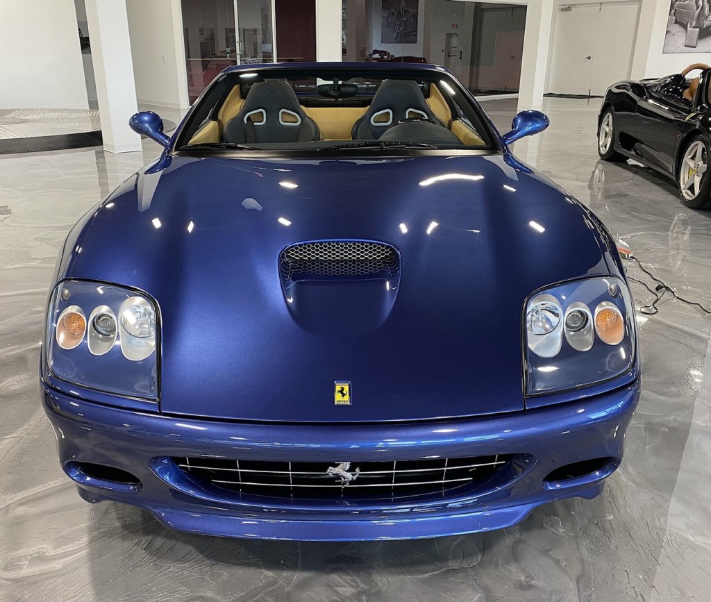 2005 Ferrari 575 Superamerica Blue Mirabeau for sale 2