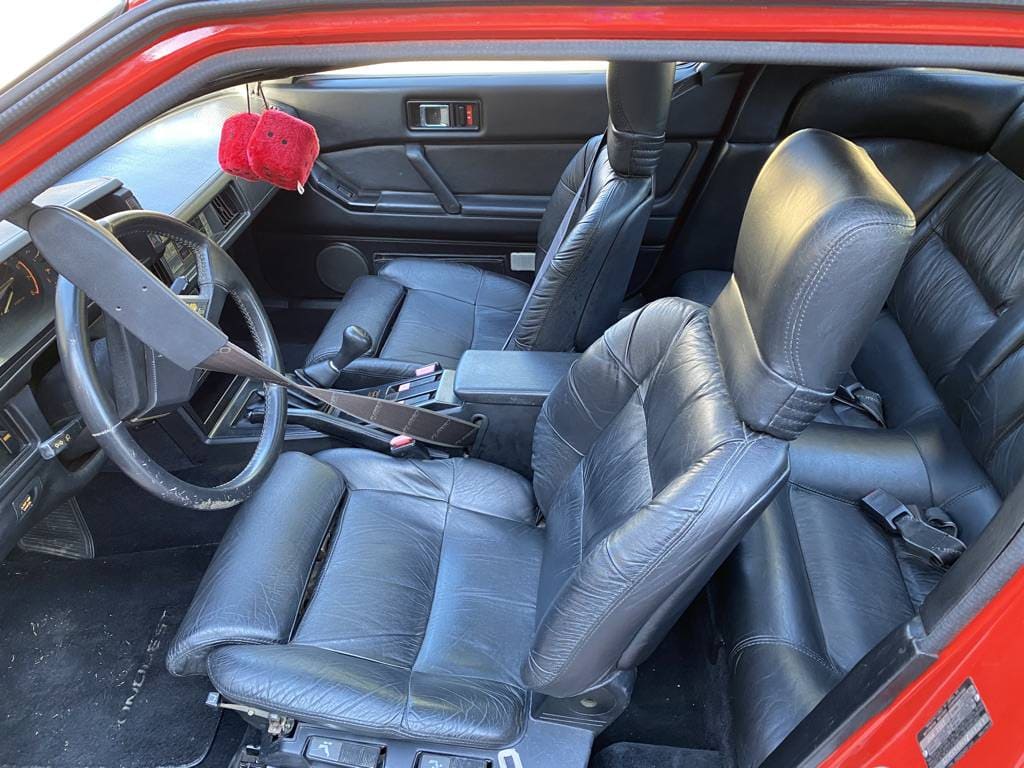 1987 Chrysler Conquest TSi Turbo 5spd manual for sale classifieds 5