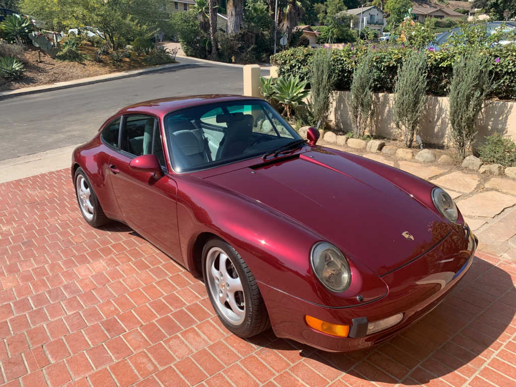 1996 porsche 911 993 carrera coupe arena red 6spd manual for sale classifieds 1