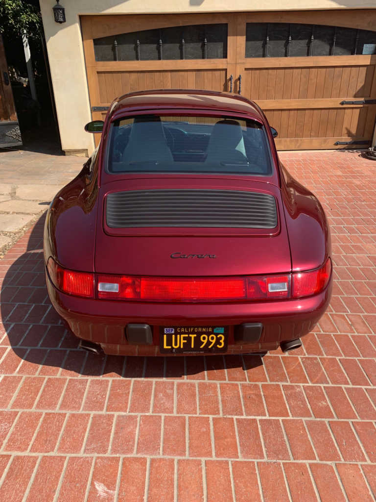 1996 porsche 911 993 carrera coupe arena red 6spd manual for sale classifieds 3