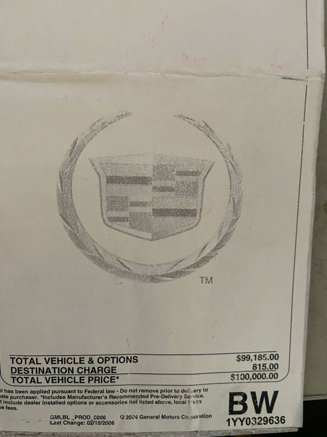 2006 cadillac xlr-v xlrv black for sale classifieds 4