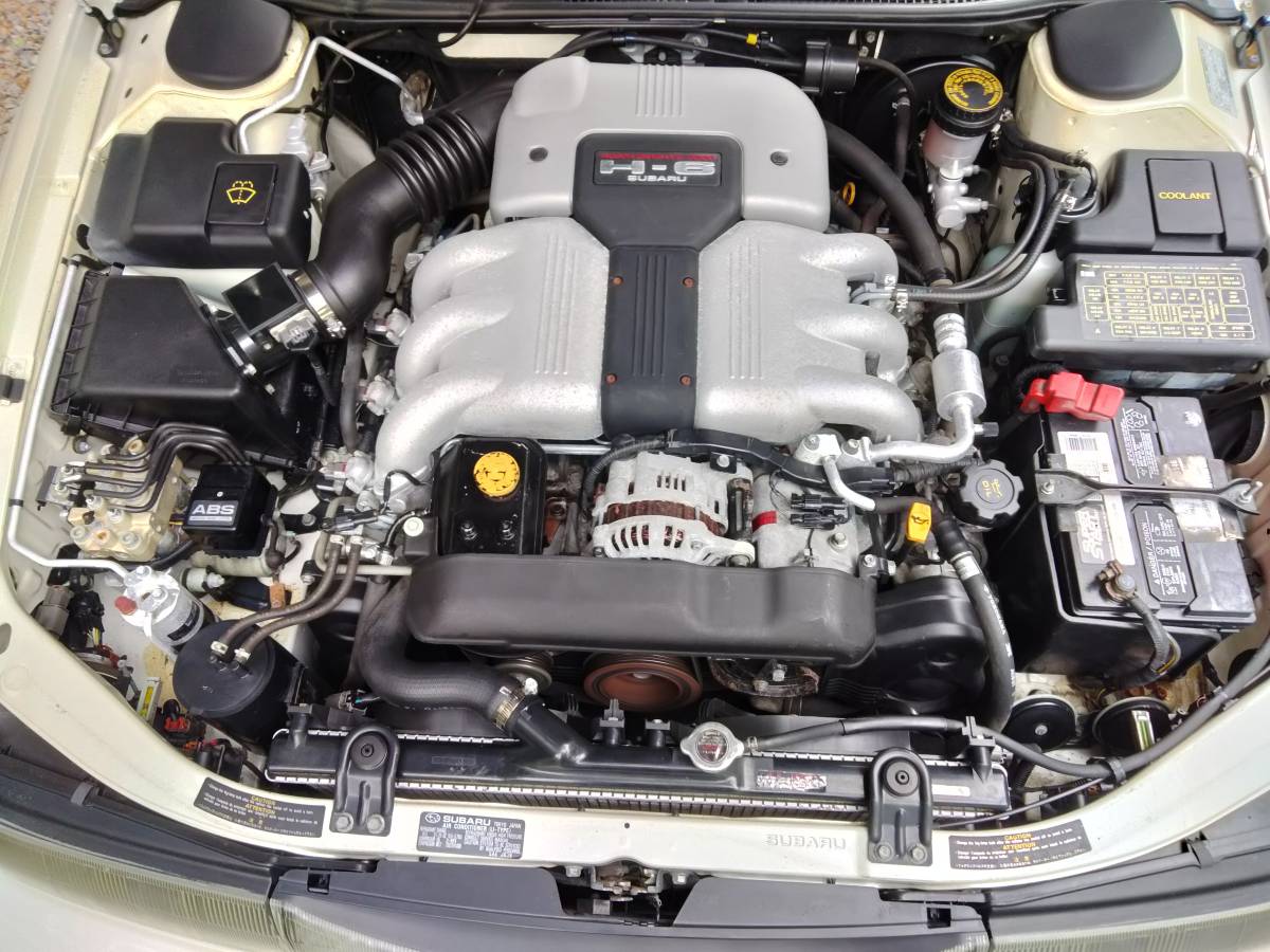 1992 subaru svx pearl white for sale classifieds engine bay ej33