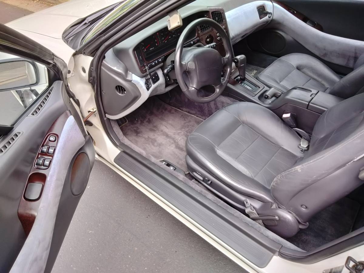 1992 subaru svx pearl white for sale classifieds interior 3