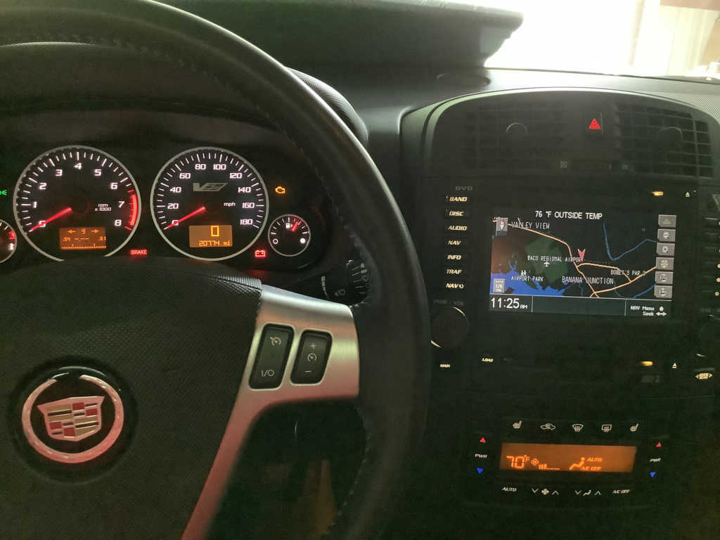 2004 cadillac cts-v black on black low mileage for sale classifieds interior 4