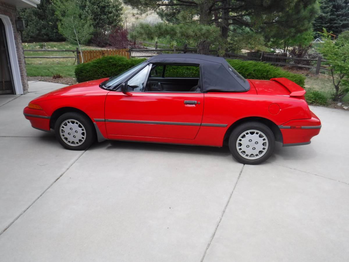 1991 mercury xr2 turbo roadster convertible 5spd manual hardtop for sale classifieds 3