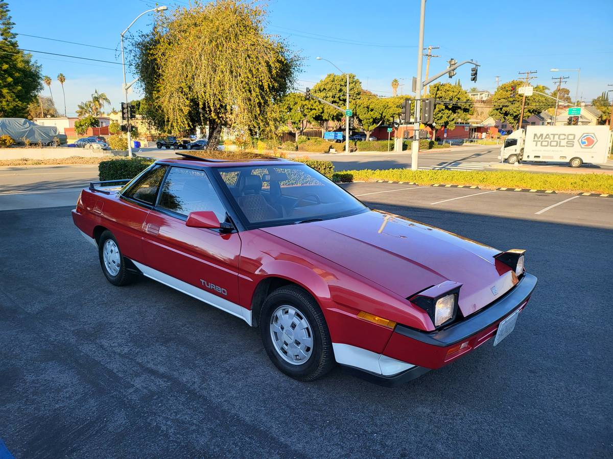 1986 subaru xt turbo coupe 5spd manual for sale classifieds 1