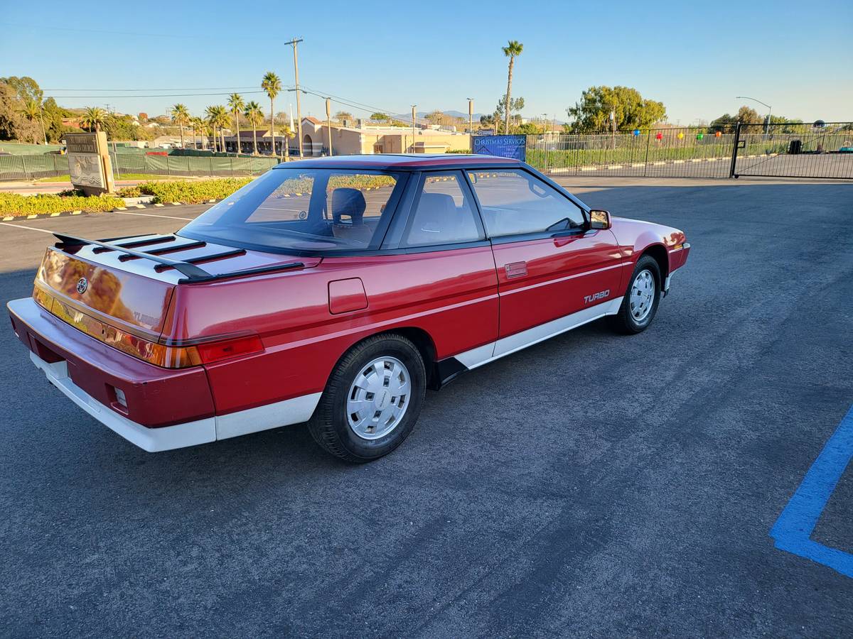 1986 subaru xt turbo coupe 5spd manual for sale classifieds 3
