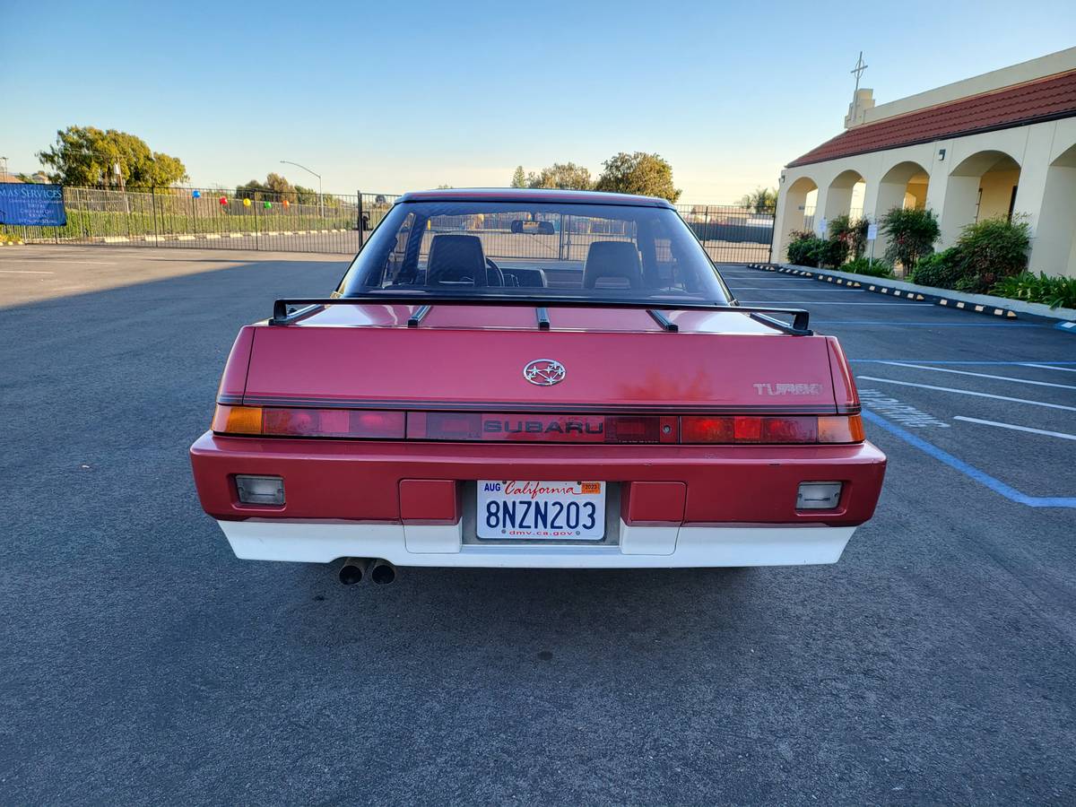 1986 subaru xt turbo coupe 5spd manual for sale classifieds 4