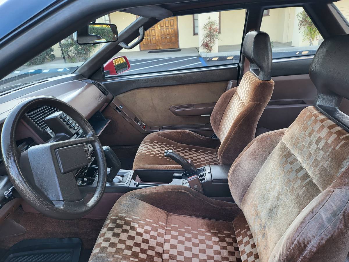 1986 subaru xt turbo coupe 5spd manual for sale classifieds interior 