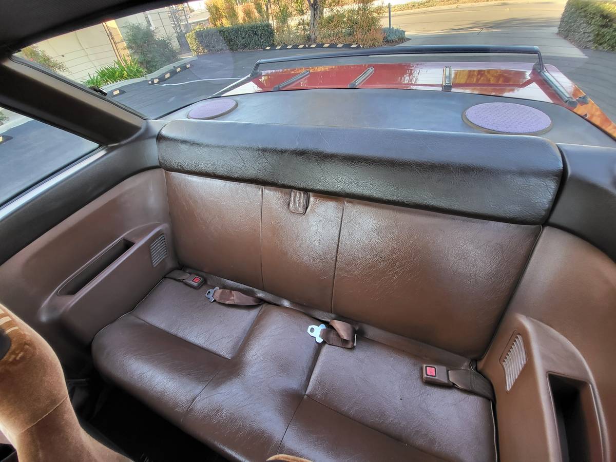 1986 subaru xt turbo coupe 5spd manual for sale classifieds interior back seat