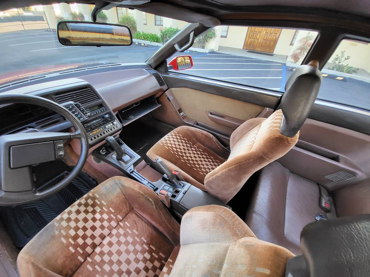 1986 subaru xt turbo coupe 5spd manual for sale classifieds interior 4