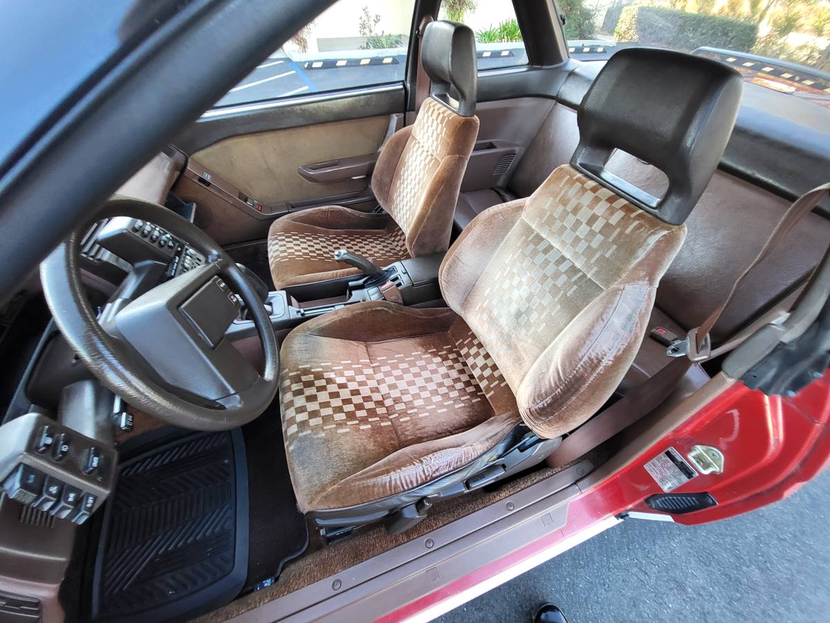 1986 subaru xt turbo coupe 5spd manual for sale classifieds interior seats