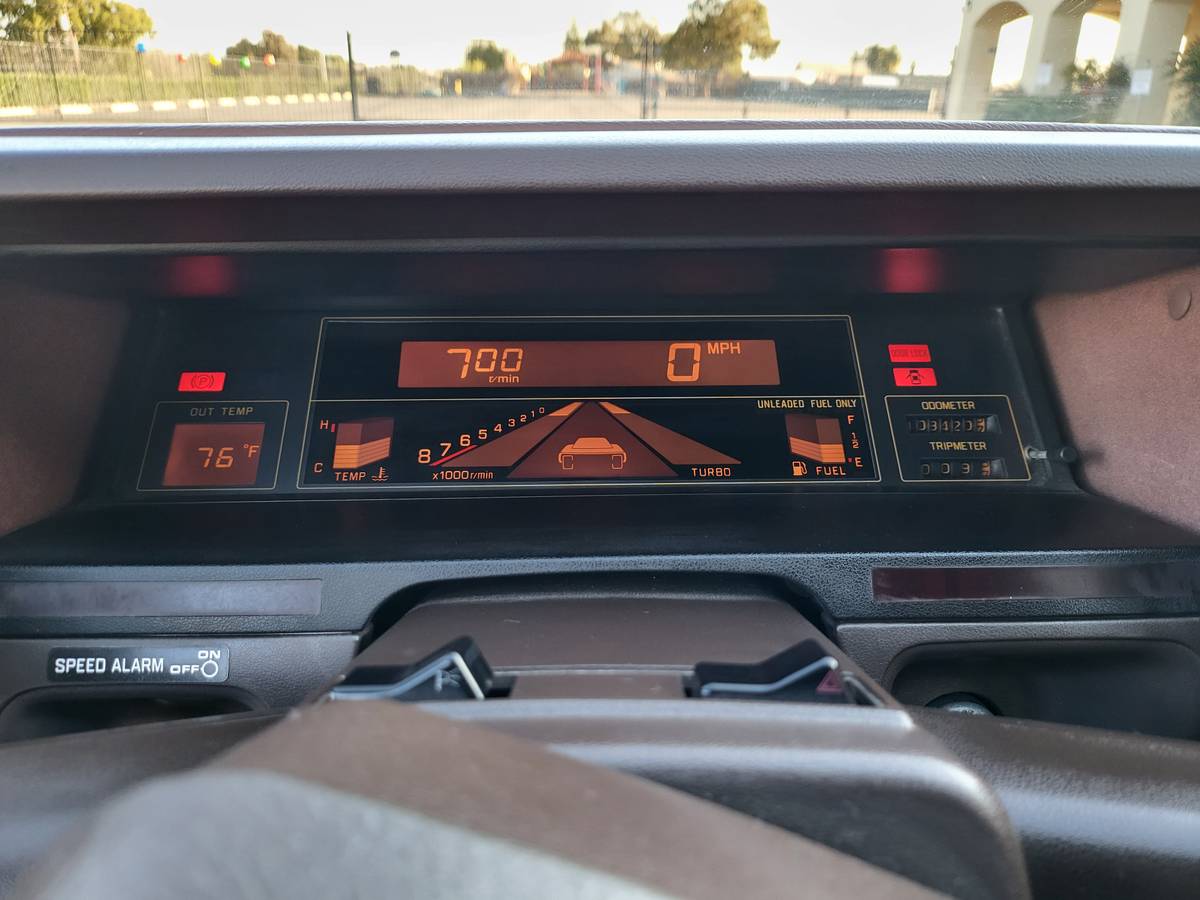 1986 subaru xt turbo coupe 5spd manual for sale classifieds odometer speedometer gauge display digital dash dashboard