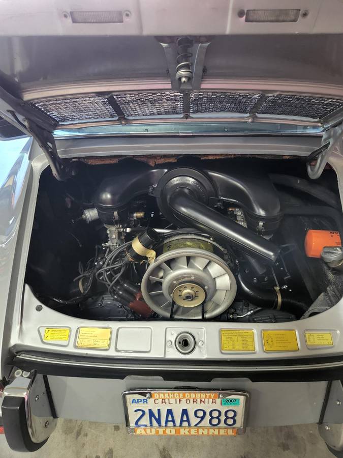 1971 porsche 911 T 911t targa low mileage original documented numbers matching for sale classifieds engine bay