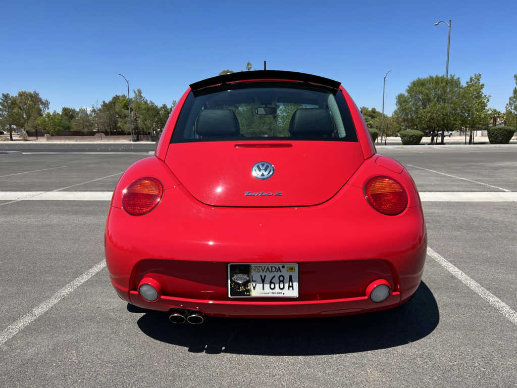 2003 vw new beetle turbo s coupe 6spd manual red low mileage for sale classifieds 4