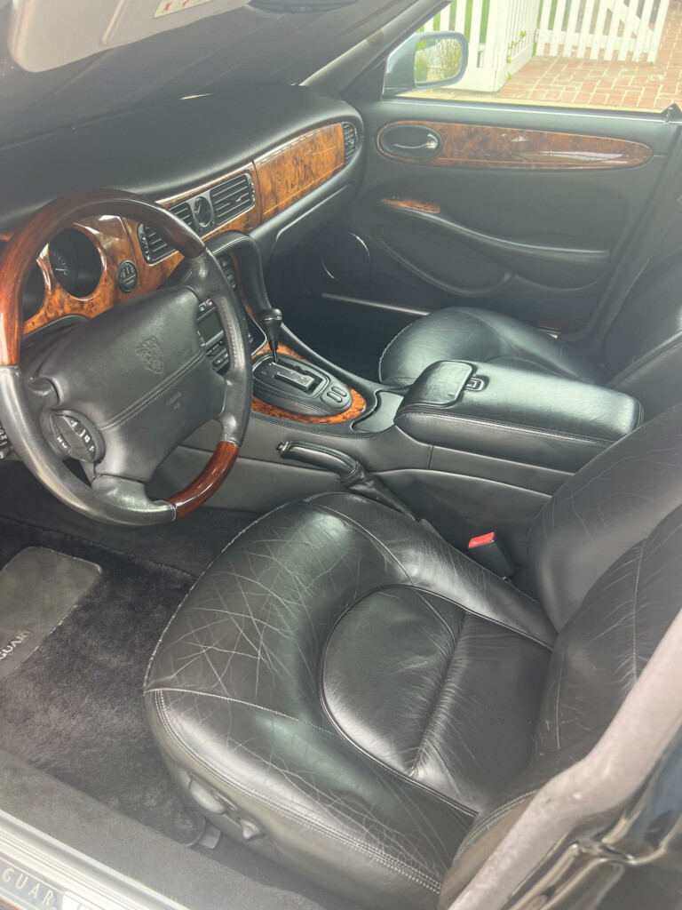 2002 jaguar super v8 vdp vanden plas supercharged xjr for sale classifieds interior black 4