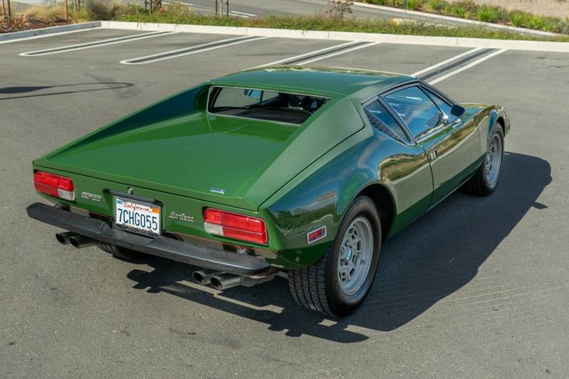 1973 detomaso pantera de tomaso green survivor unrestored original for sale classifieds rear