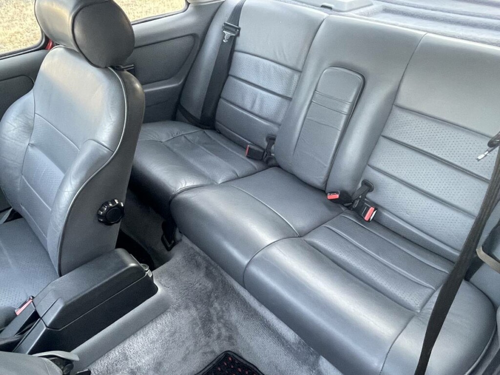 1987 merkur xr4ti turbo rosso red for sale classifieds gray grey interior leather backseat back seat
