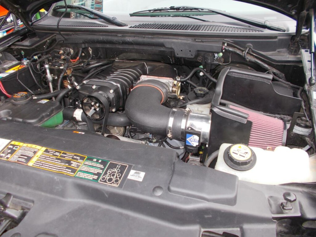 2001 ford 510 SVT lightning truck whipple for sale classifieds engine bay