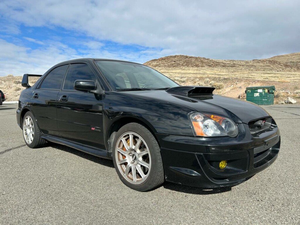 2005 subaru impreza wrx sti black low mileage stock unmodified for sale classifieds 